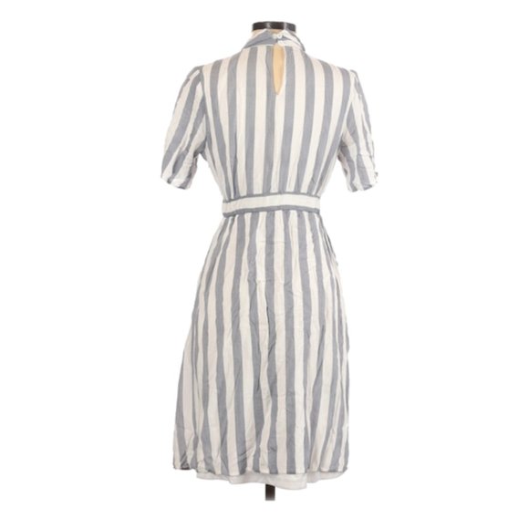 NWOT Preppy Pinup Striped Bow Sheath Dress - Picture 2 of 2